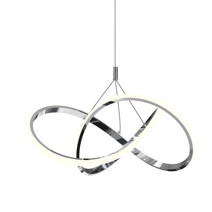 ONLI - LED Żyrandol na lince LOOP LED/40W/230V 4000K chrom błyszczący