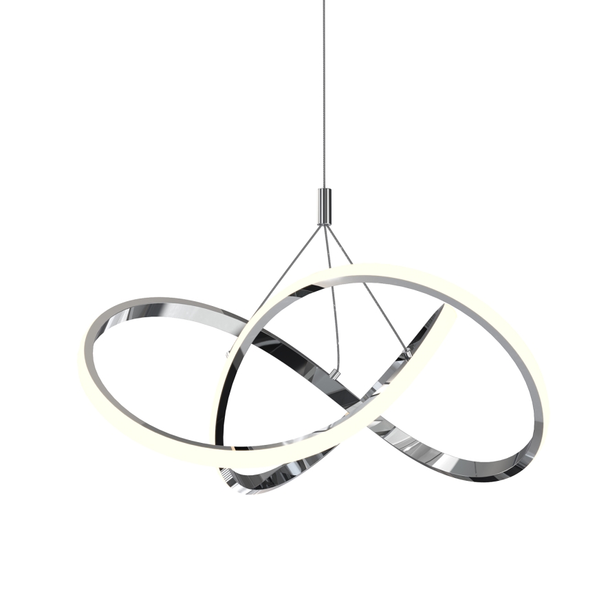 ONLI - LED Żyrandol na lince LOOP LED/40W/230V 4000K chrom błyszczący