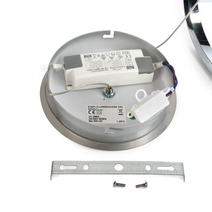 ONLI - LED Żyrandol na lince LOOP LED/40W/230V 4000K chrom błyszczący