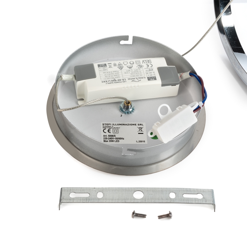 ONLI - LED Żyrandol na lince LOOP LED/40W/230V 4000K chrom błyszczący