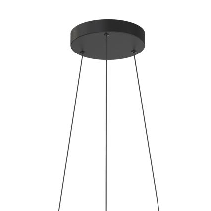 ONLI - LED Żyrandol na lince MATE LED/40W/230V 4000K czarny