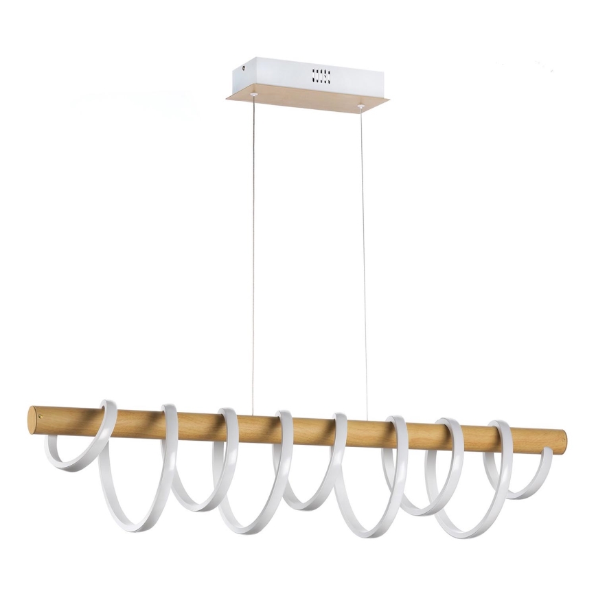 ONLI - LED Żyrandol na lince NILO LED/70W/230V 4000K brązowy/biały