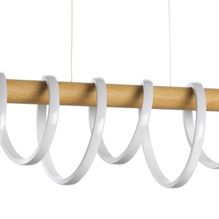 ONLI - LED Żyrandol na lince NILO LED/70W/230V 4000K brązowy/biały