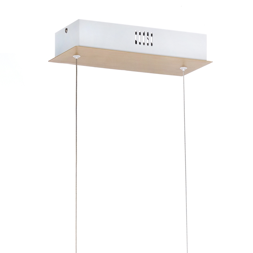 ONLI - LED Żyrandol na lince NILO LED/70W/230V 4000K brązowy/biały
