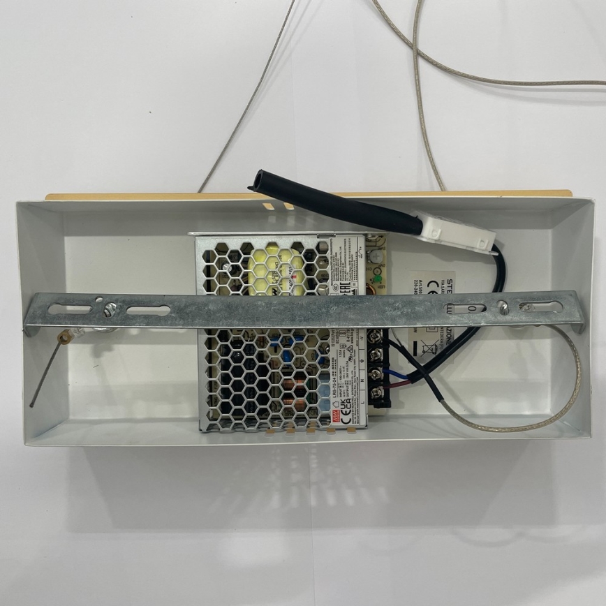 ONLI - LED Żyrandol na lince NILO LED/70W/230V 4000K brązowy/biały