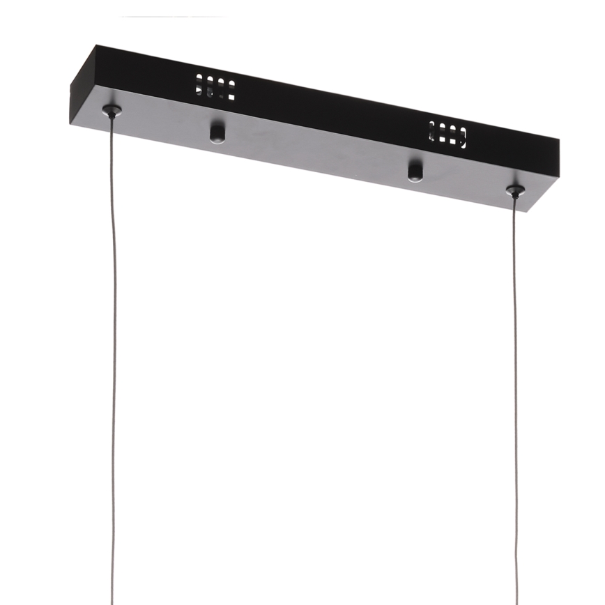ONLI - LED Żyrandol na lince ONDA LED/30W/230V 4000K czarny