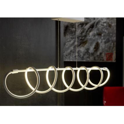 ONLI - LED Żyrandol na lince SPIRALE LED/72W/230V 3000K biały