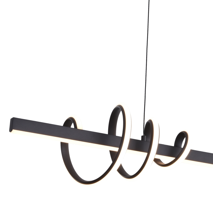 ONLI - LED Żyrandol na lince SWING LED/30W/230V 4000K czarny