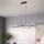 ONLI - LED Żyrandol na lince TWIST LED/30W/230V 4000K czarny