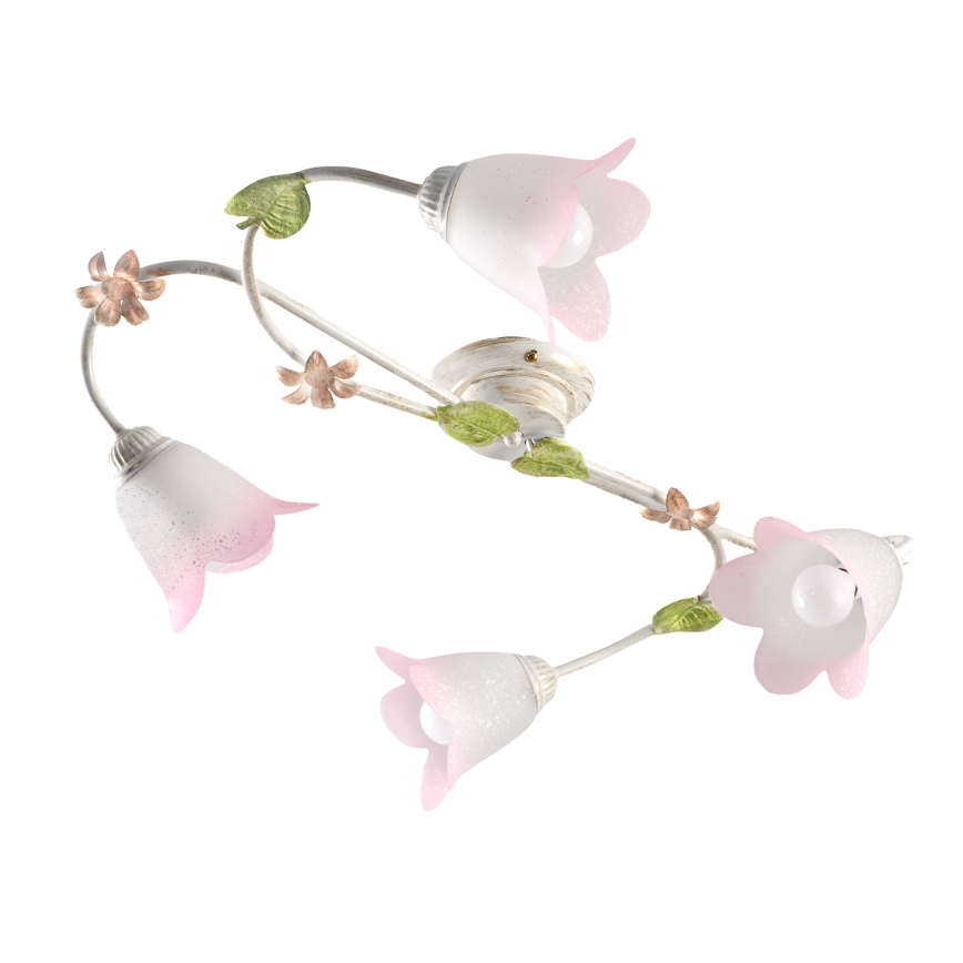 ONLI - Plafon BOTTON DORO 4xE14/6W/230V