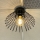 ONLI - Plafon DUCCIO 1xE27/22W/230V śr. 30 cm czarny