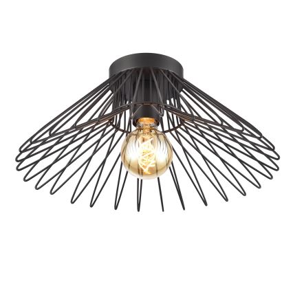 ONLI - Plafon DUCCIO 1xE27/22W/230V śr. 60 cm czarny