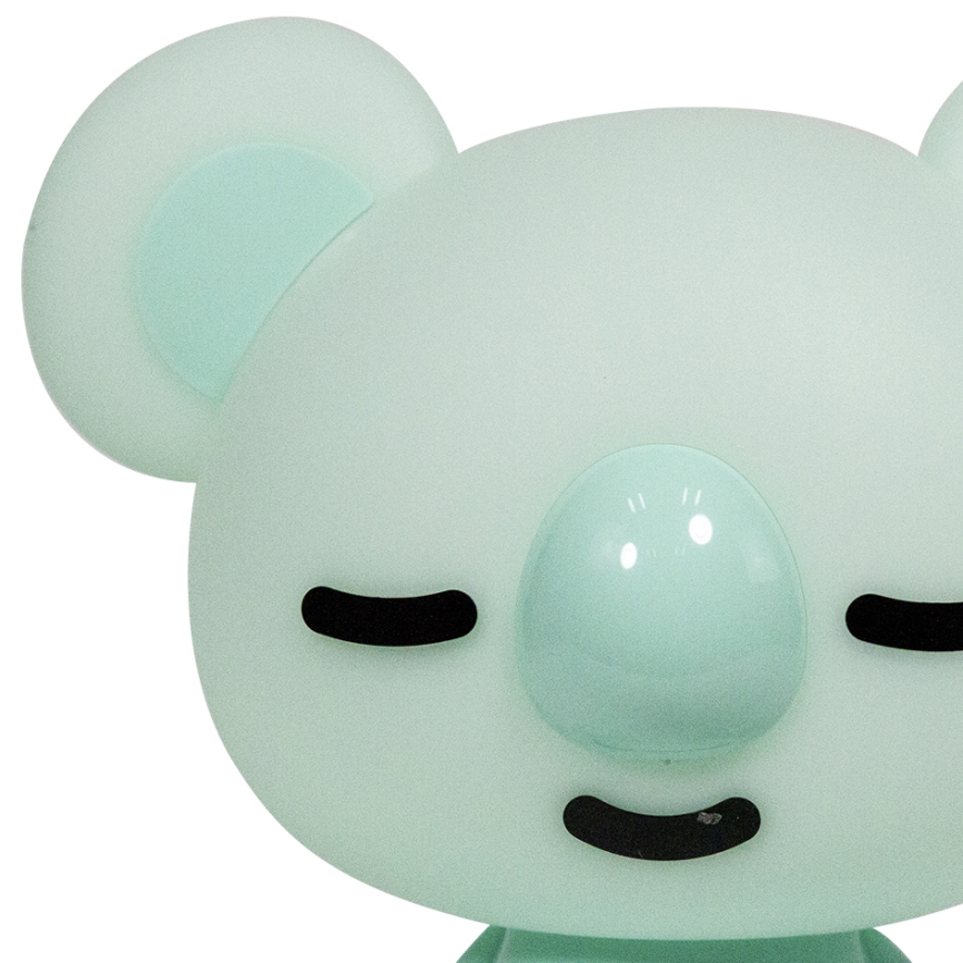 ONLI - LED ściemniana lampka nocna dla dzieci PUPPIES LED/3W/230V 20 cm koala/zielona