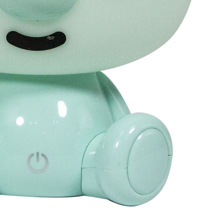 ONLI - LED ściemniana lampka nocna dla dzieci PUPPIES LED/3W/230V 20 cm koala/zielona