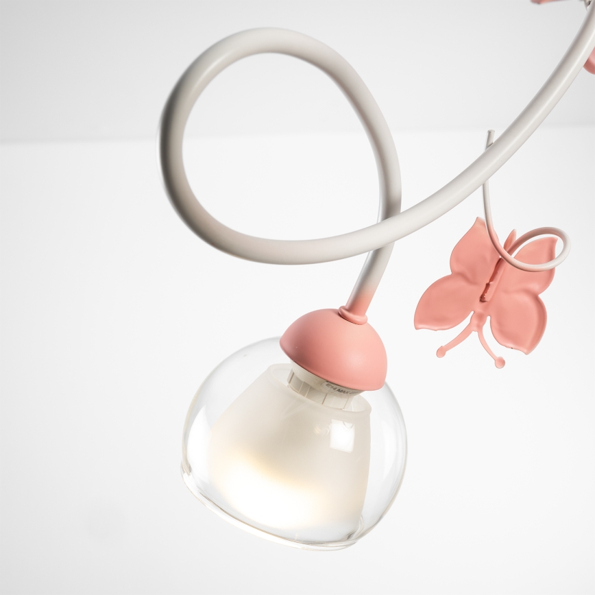 ONLI - Żyrandol dziecięcy BUTTERFLY 3xE14/6W/230V