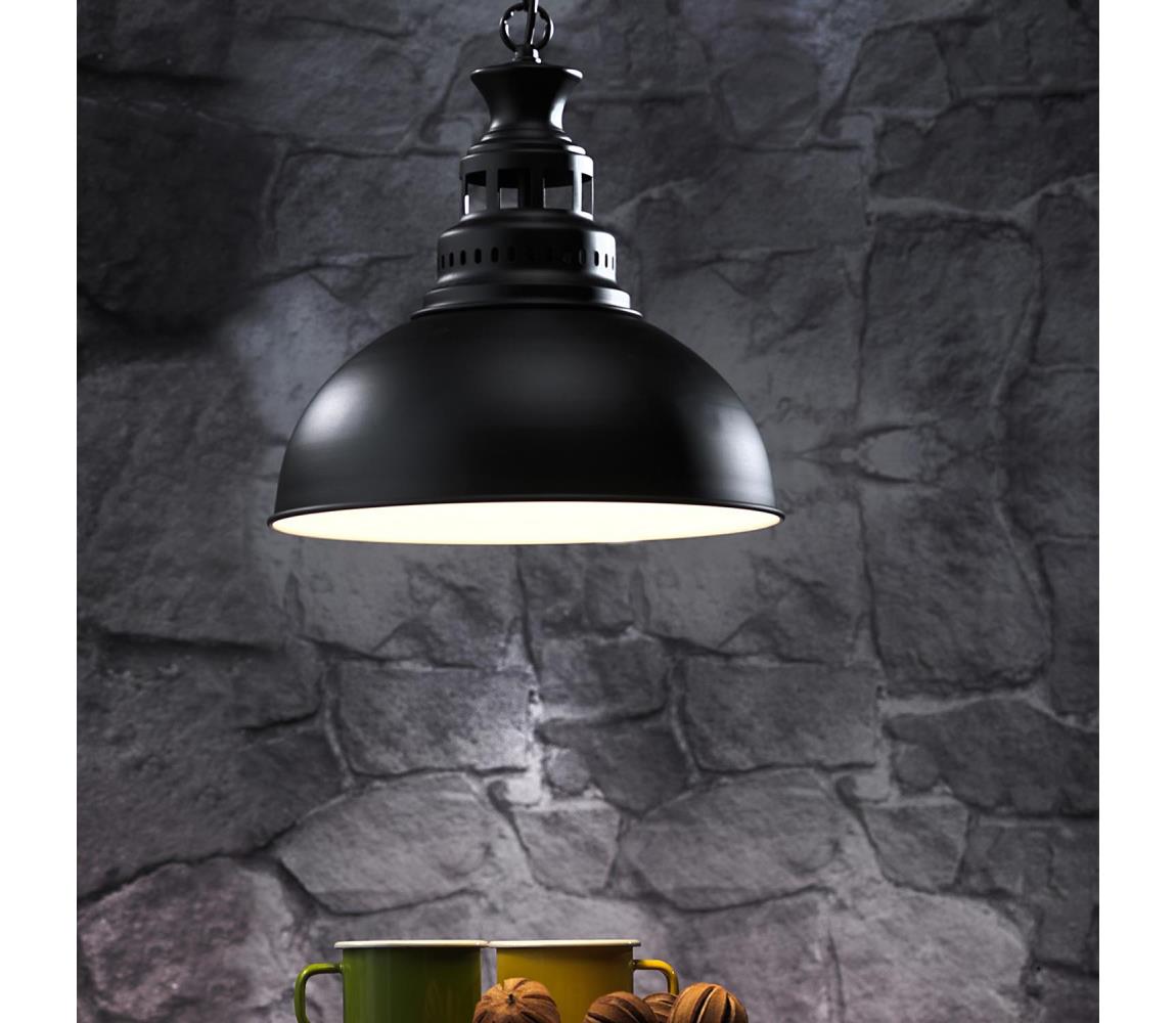 ONLI - Żyrandol na łańcuchu ISTANBUL 1xE27/22W/230V czarne