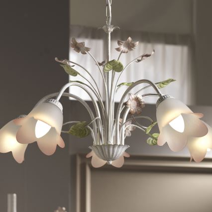 ONLI - Żyrandol na łańcuchu BOTTON DORO 5xE14/6W/230V