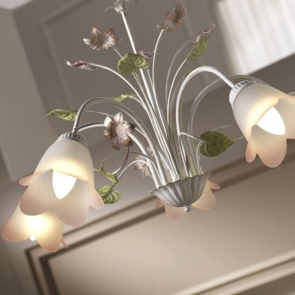 ONLI - Żyrandol na łańcuchu BOTTON DORO 5xE14/6W/230V