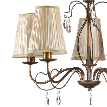 ONLI - Żyrandol na łańcuchu DELIA 5xE14/6W/230V
