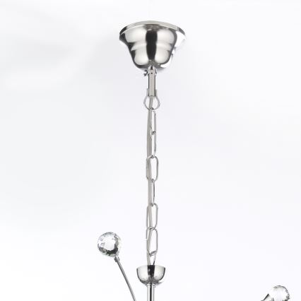ONLI - Żyrandol na łańcuchu DIAMANTE 5xE14/6W/230V