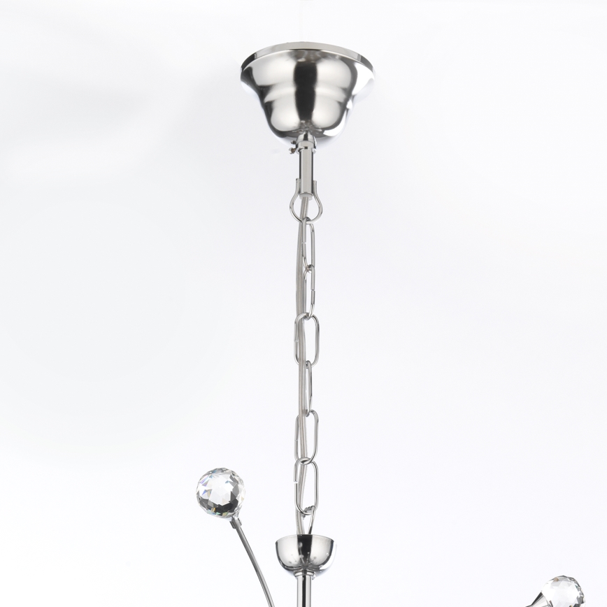 ONLI - Żyrandol na łańcuchu DIAMANTE 5xE14/6W/230V