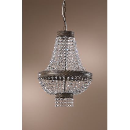 ONLI - Żyrandol na łańcuchu IMPERO 3xE14/6W/230V