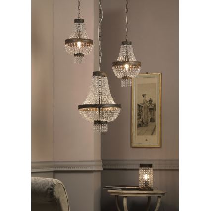 ONLI - Żyrandol na łańcuchu IMPERO 3xE14/6W/230V