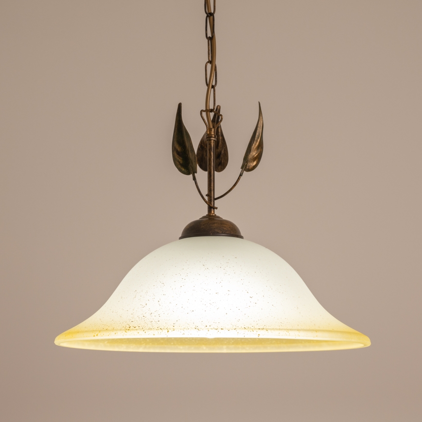 ONLI - Żyrandol na łańcuchu MIRA 1xE27/22W/230V śr. 40 cm