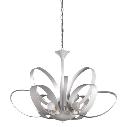 ONLI - Żyrandol na łańcuchu SERENA 9xE14/6W/230V białe