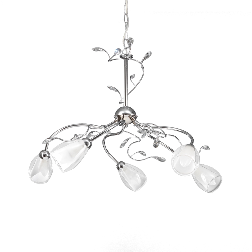 ONLI - Żyrandol na łańcuchu SHARON 5xE14/6W/230V
