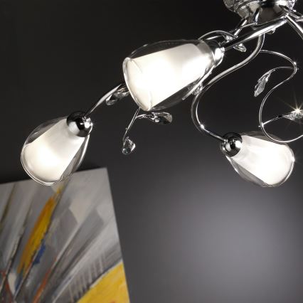 ONLI - Żyrandol na łańcuchu SHARON 5xE14/6W/230V