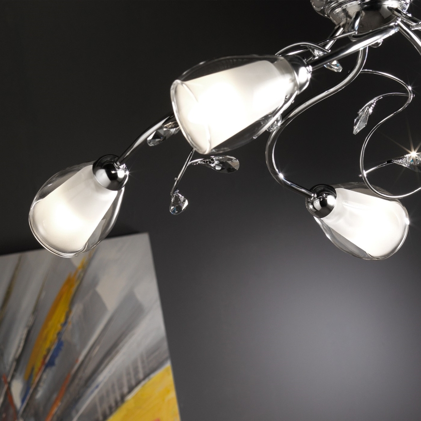 ONLI - Żyrandol na łańcuchu SHARON 5xE14/6W/230V