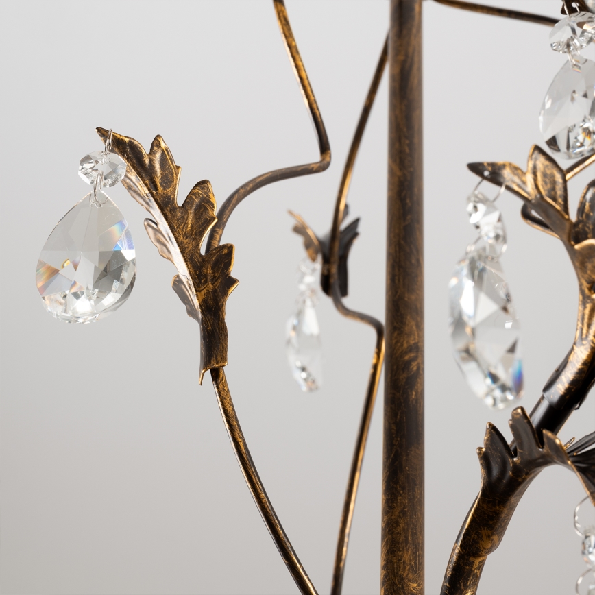 ONLI - Żyrandol na łańcuchu TERESA 3xE14/6W/230V brąz