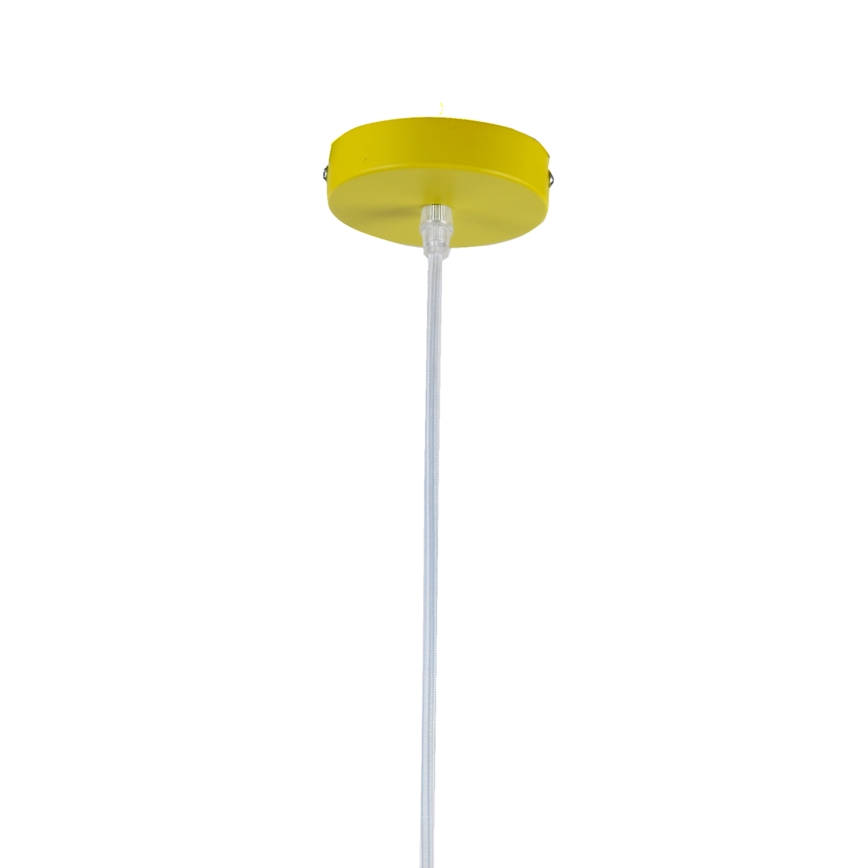 ONLI - Żyrandol na lince AMBETA 1xE14/6W/230V żółty