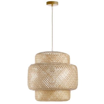 ONLI - Żyrandol na lince BAMBOO 1xE27/22W/230V bambus