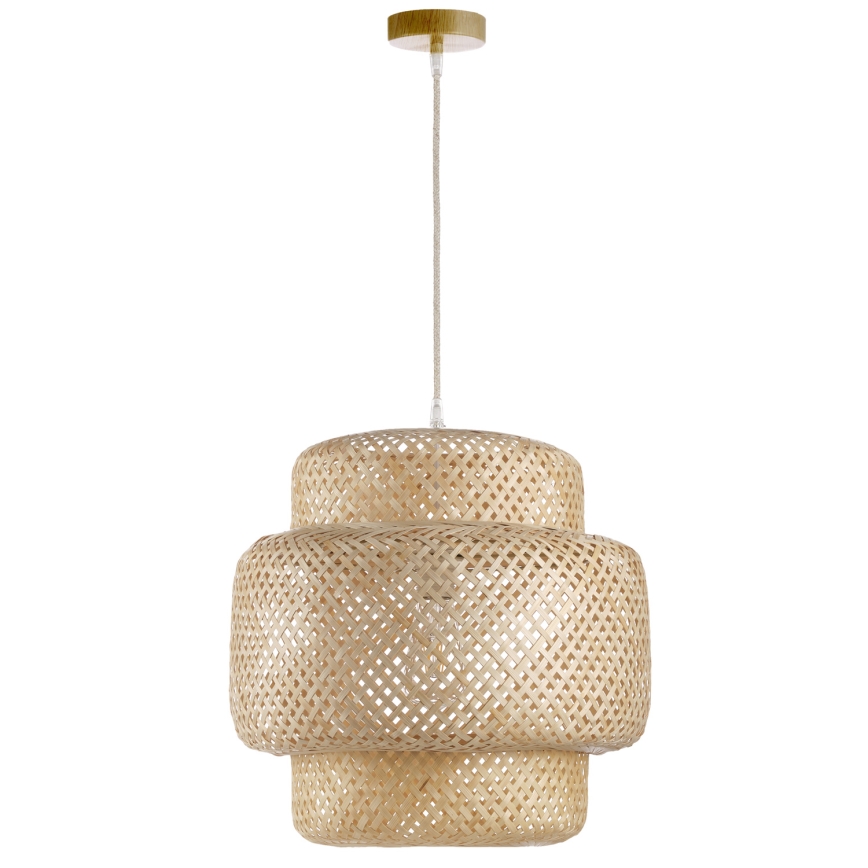 ONLI - Żyrandol na lince BAMBOO 1xE27/22W/230V bambus