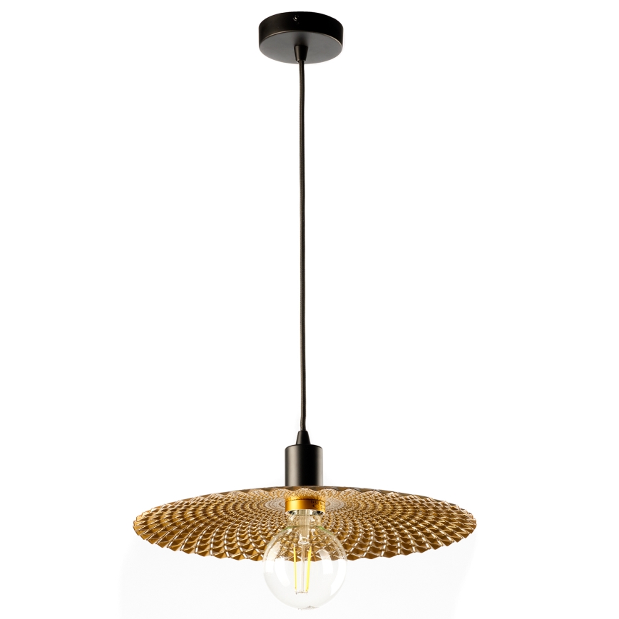 ONLI - Żyrandol na lince GOLDEN 1xE27/22W/230V złoty/czarny