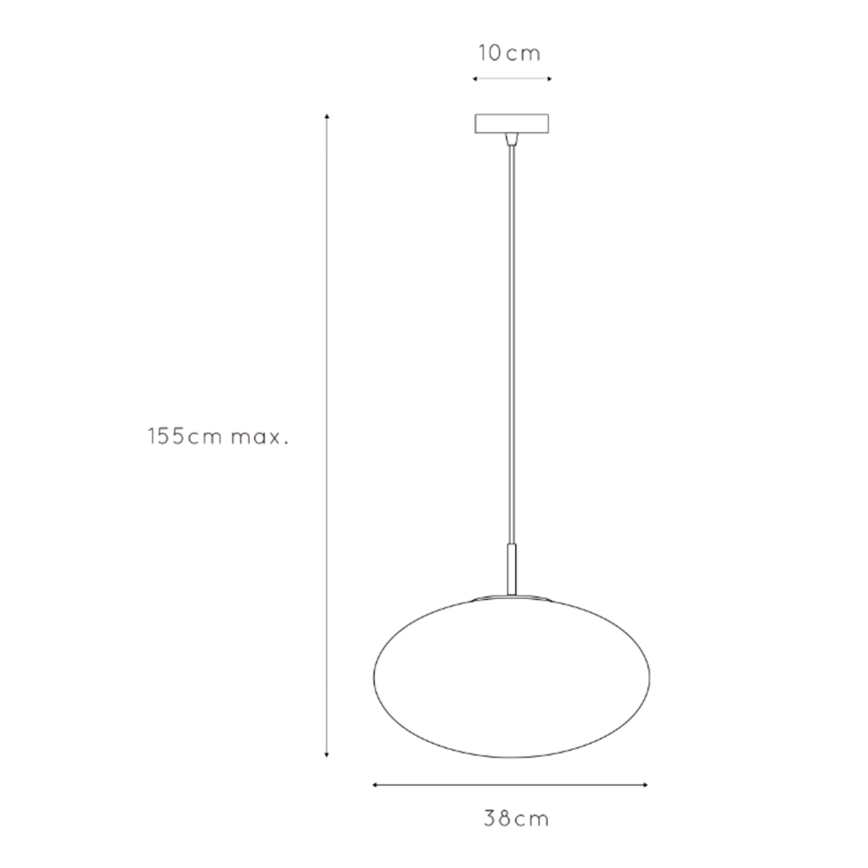 ONLI - Żyrandol na lince JANET 1xE27/6W/230V śr. 38 cm