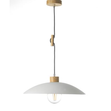 ONLI - Żyrandol na lince OHANA 1xE27/22W/230V dąb