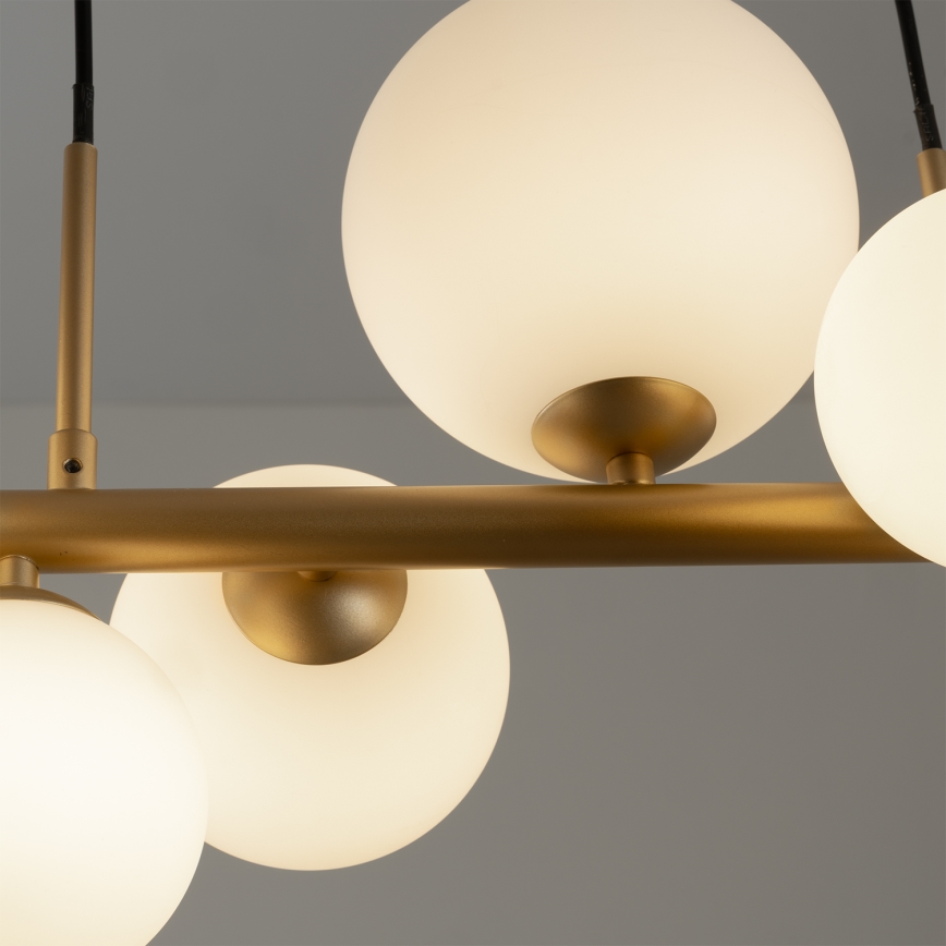 ONLI - Żyrandol na lince PALOMA 10xG9/10W/230V złoty