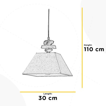 ONLI - Żyrandol na lince SEREGON 1xE27/22W/230V