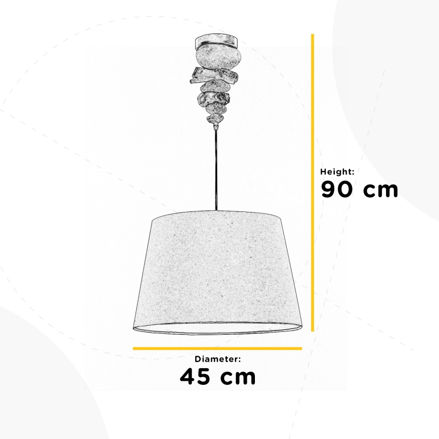 ONLI - Żyrandol na lince VERA 1xE27/22W/230V