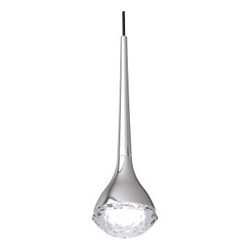 Open Design OR80322 - Lampa wisząca LED na lince CRIMA LED/7W/230V, chrom błyszczący