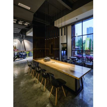 Open Design OR80803 - Lampa wisząca na przewodzie SLIMI 1xG9/3,5W/230V czarna