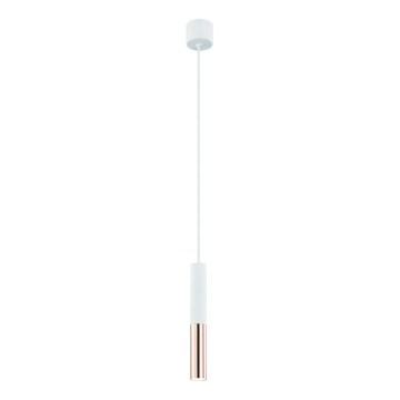 Open Design OR80858 - Lampa wisząca na lince SLIMI 1xG9/3,5W/230V biała/różowo-złota