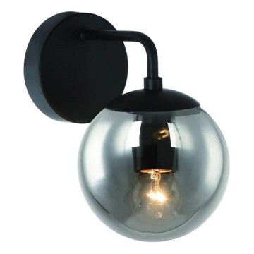 Open Design OR81411 - Kinkiet BAO 1xE27/8W/230V czarny/przydymiony szary