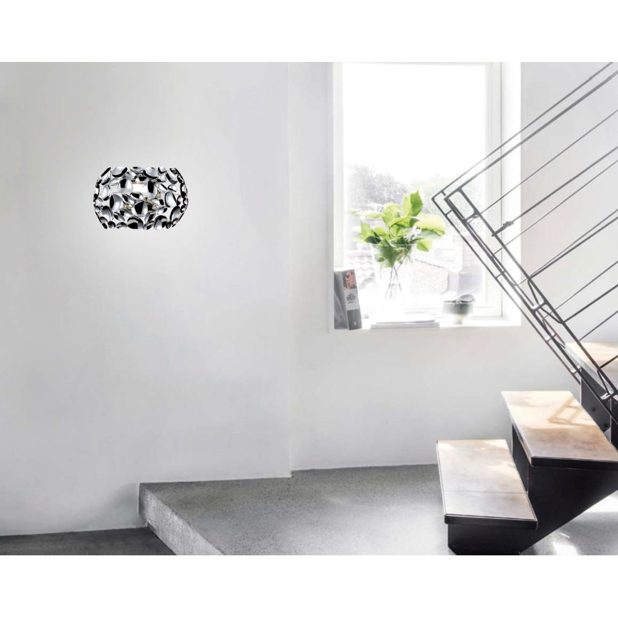 Open Design OR81473 - Kinkiet CARERA 1xG9/7W/230V chrom błyszczący