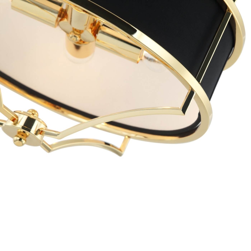 Open Design OR84153 - Żyrandol na pręcie STESSO 4xE27/15W/230V śr. 42 cm złoty/czarny