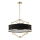 Open Design OR84160 - Żyrandol na pręcie STESSO 4xE27/15W/230V Ø 55 cm złoty/czarny