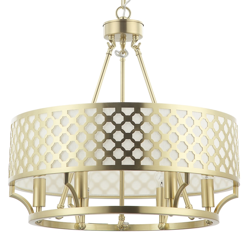 Open Design OR84382 - Żyrandol na łańcuchu VERNO 6xE14/12W/230V śr. 55 cm mosiądz